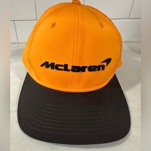 New Era Orange and Grey McLaren New Era SnapBack Cap